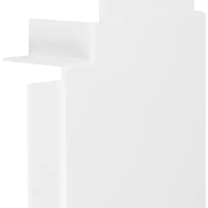 Angle plat tehalit LF/FB 60110, blanc trafic 