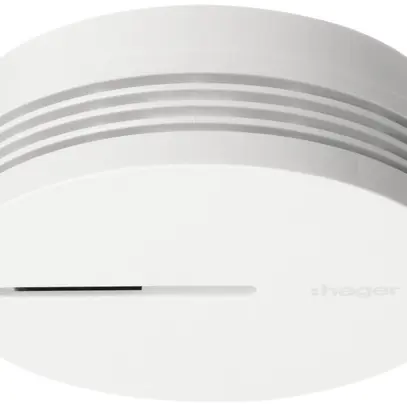 AP-Rauchmelder Hager VDS Q, Batterie 3V, weiss 