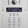 Module d'interphone ENC caméra vidéo clavier alphanumérique en acier inoxydable 