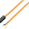 Câble de raccordement Rittal SZ 2500.400, 3m, prise/sans fiche, orange, 5 pcs 