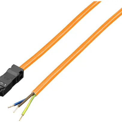 Câble de raccordement Rittal SZ 2500.400, 3m, prise/sans fiche, orange, 5 pcs 