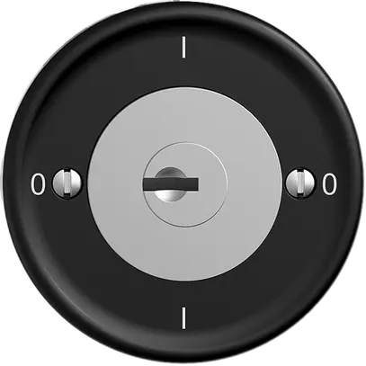 Drehschalter STANDARDdue SNAPFIX® 0/3L Sicherheitsschloss&2 Schlüsseln sz 