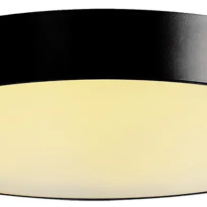 Plafonnier LED SLV MEDO 60, 40W 4300lm 3000K IP20 noir 