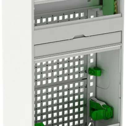 Armadio di distribuzione AP media SE Resi9 CX 13UM senza porta bianco RAL 9003 
