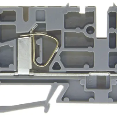 Morsetto di passaggio componibile Woertz 0.5…4mm² 30A 600V molla 3×1 DIN 35mm gr 