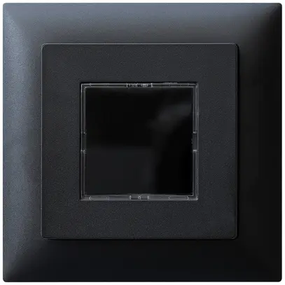 Multicapteur RF ALADIN EDIZIOdue, EnOcean, temp./lumi./hr/accélé., solaire, noir 