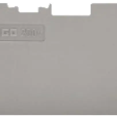 Paroi de fermetur.WAGO TopJob-S gris 4P pour série 2004 