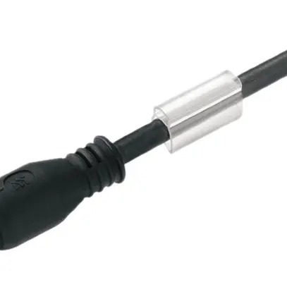 Câble Weidmüller SAIL ouvert/M12 4L 3m prise droite PUR noir, A 