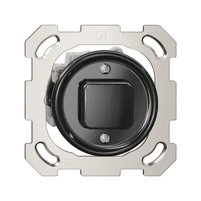 Contatto a pulsante suoneria INC Sdue, 16A 230 VAC, 77×77mm, morsetti a innes.no 