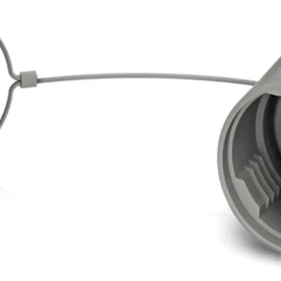 Coperchio di protezione QUICKON QSK 5×2.5mm², grigio, IP68 