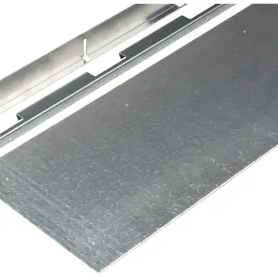 Coperchio chiuso Hager per BKB 85×250mm 