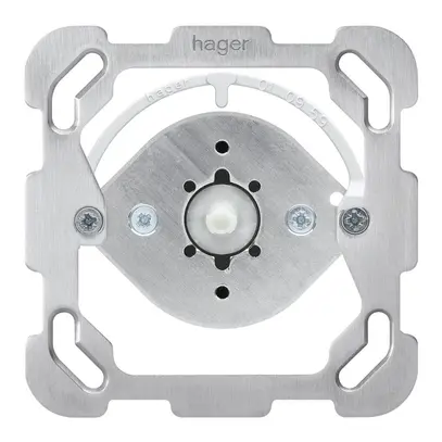 Intérieur contact pivotant Hager inverseur 1L avec plaque de fixation 