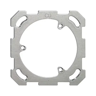 Placca di fissaggio 77×77mm per presa 3×T13/23 n.illuminato 