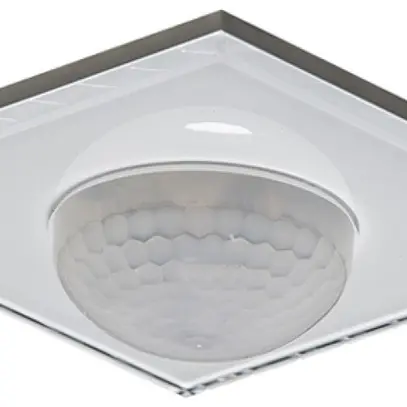 Détecteur de présence KNX ENC MDT SCN-G360D3.03 3-can 360° temp verre blanc 