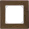Abdeckrahmen KAL.art 1×1 94×94mm Räuchereiche 