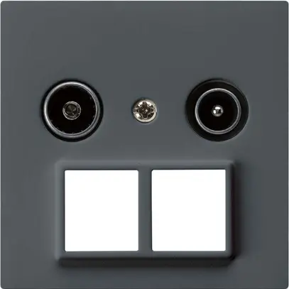 Prise d'antenne ENC R/TV HMS kallysto A 14dB anthracite 