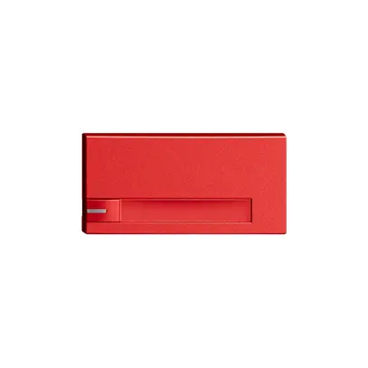 Tasto 1/2 KNX/elettronic.c. LED+cart. EDIZIOdue comando 1×berry 