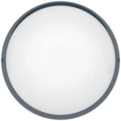 Plafoniera/lampada muro LED ASTREO 800lm 10W HF Ø328mm antracite 