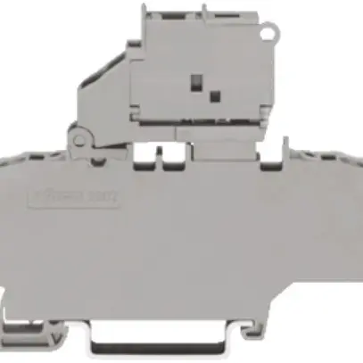 Morsetto a valvola WAGO 2L per fusibile G 5×20mm 