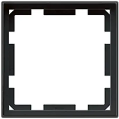 Quadro frontale Hager basico KNX RTR nero 