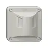 Détecteur de mouvement NUP KNX NEVO pirios 180 24VDC angle de détect.180/90° grc 