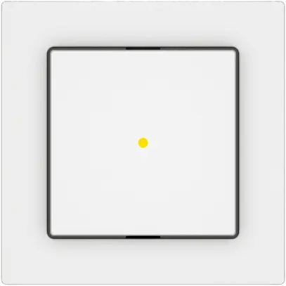 Pulsante EDIZIO.liv SNAPFIX® ARL/1P illuminazione frontale giallo bi 