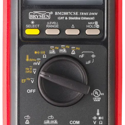 Multimètre ELBRO BM2807CSE TRMS 