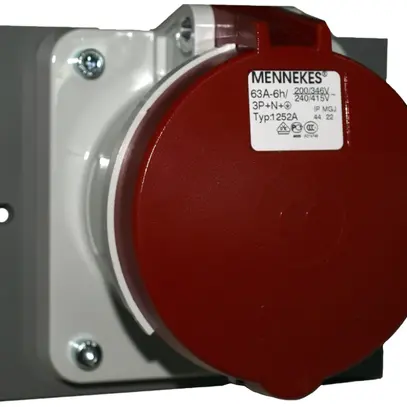 CEE-Steckdose Mennekes 6h gerade 