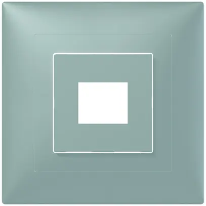 Kit frontal ENC ABB SIDUS alu pour thermostat d'amb.free@home 