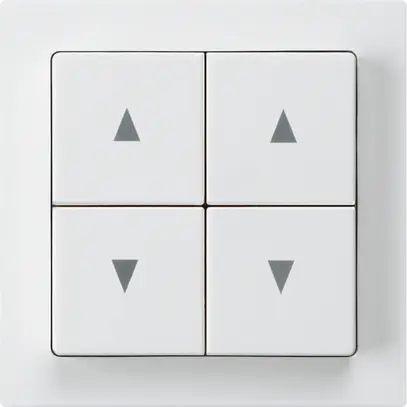 Interrupteur pour store ENC kallysto A blanc avec 4 touches 