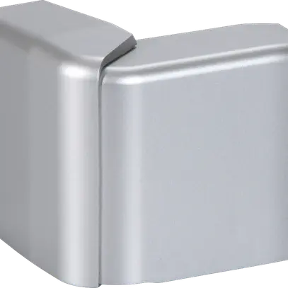 Angle extérieur Hager pour SL20055 décor alu 