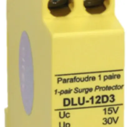 Protezione contro sovratensioni Flury DLU, tipo 3, 12VDC, 1×2 fili 