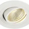 Downlight LED INC SLV NEW TRIA 1 SET, 8W 730lm 3000K 38° rond IP20 blanc 