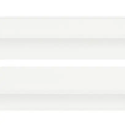 Cadre d'encastrement Sylvania LiFeSafe polycarbonate 350×82×50mm blanc 