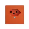 Presa INC EDIZIOdue T23 16A arancione, morsetti a vite 