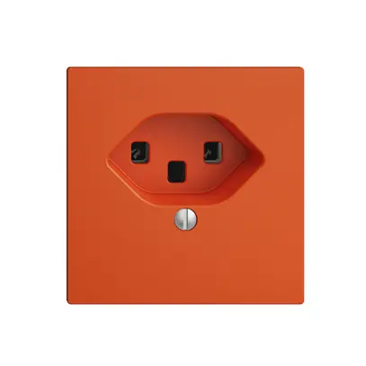 Presa INC EDIZIOdue T23 16A arancione, morsetti a vite 