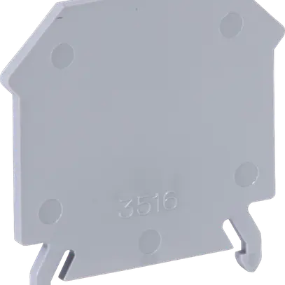 Parete d'estremità 4…6mm² grigio 