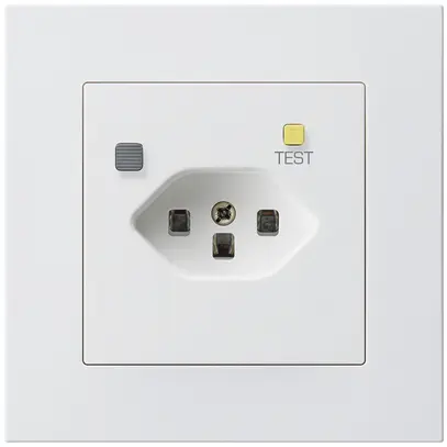 Presa INC KPR T23 FI 30mA bianco 