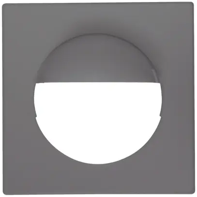 Kit frontale Luxomat per EDIZIOdue grigio scuro 