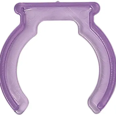 Graffa fermatubo Morach-Technik Crallo-Rohr-Fix Ø25mm viola 