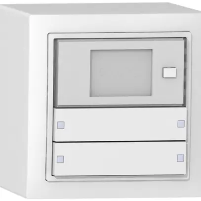 Thermostat d'ambiance AP SIDUS KNX RTR Design 2/4, blanc 