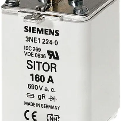 Fusibile HPC Siemens SENTRON 3NE SITOR DIN-1 315A gS, indicatore frontale 