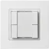 Pulsante multifunzionale INC kallysto.pro KNX RF 4× bianco 