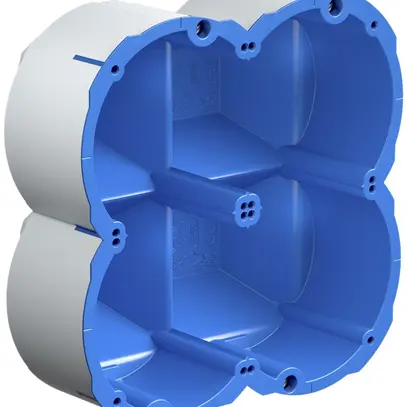 Scatola per parete cava AGRO 2×2 Quickbox Maxi Ø83mm isolamento acustico 