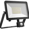 Projecteur LED DOTLUX FLOORslim-sensor 50W 5950lm 4000K noir PIR 
