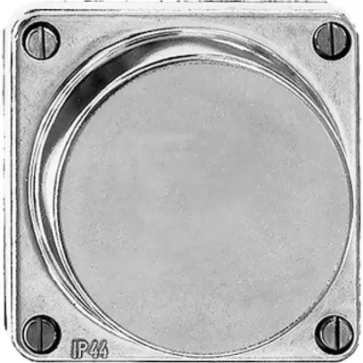 Coperchio AG, GUP per scatola di derivazione Al pallinato 