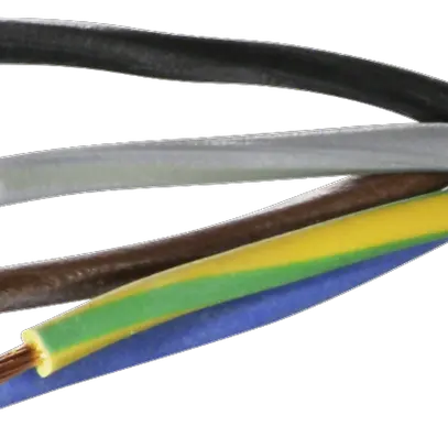 Cavo Gd 5×1.5mm² 3LNPE nero Eca Rotolo a 100m