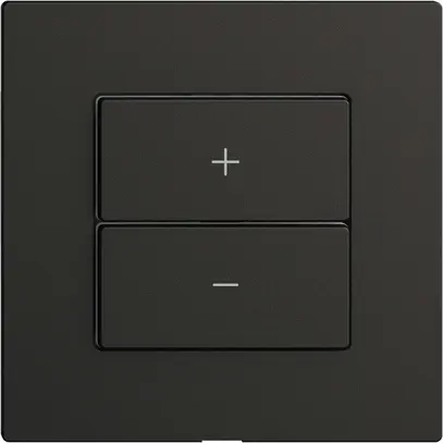 Comando per dimmer 1K/2T Edue Wiser nero 