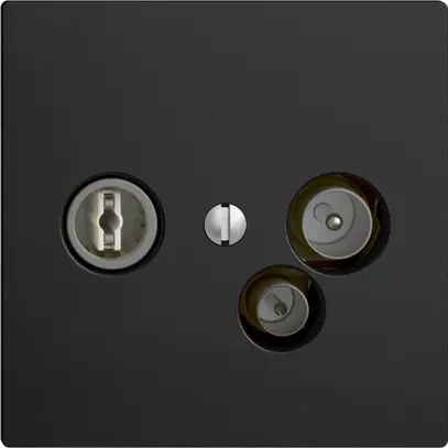 Prise de données TV-R DD15 5…65MHz EDIZIOdue noir 