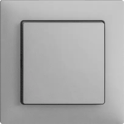 UP-Schalter EDIZIOdue 3/1 silver 